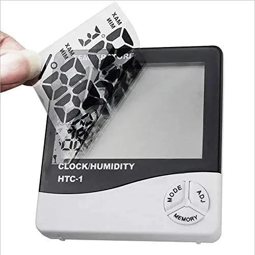 Pets Digital Thermometer Hygrometer HTC-1 , Wall Mount White Pets971.com