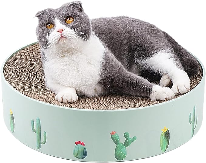 Cat Scratcher Round Size 41 * 41 * 10cm (Green)