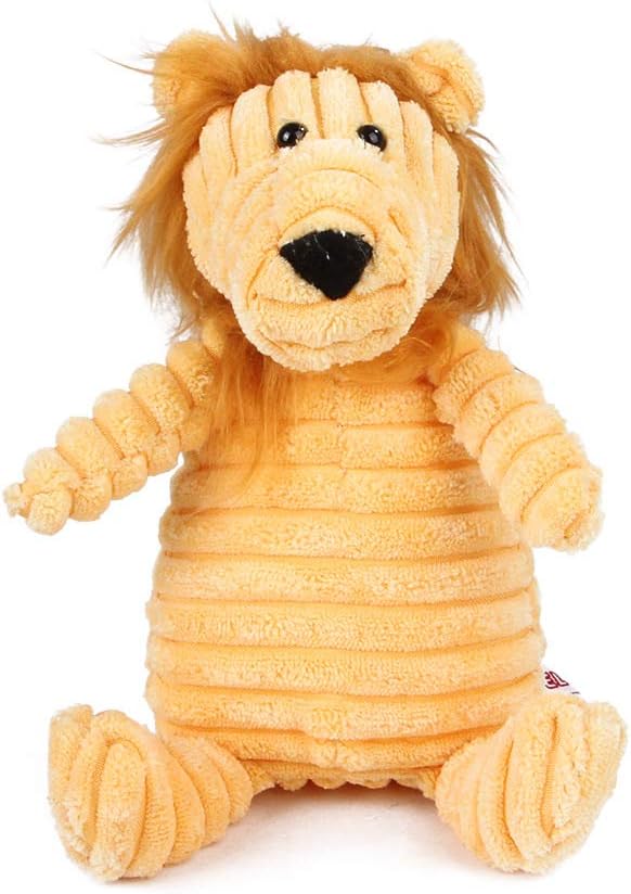 Dog Toys,Plush Corduroy Durable Dog Toy,Squeaky Plush Toys,Puzzle Toy for Dogs,Molar Training Toy,Funny Chew Durable Interactive Cotton Toys,Large Dog Teething Toys