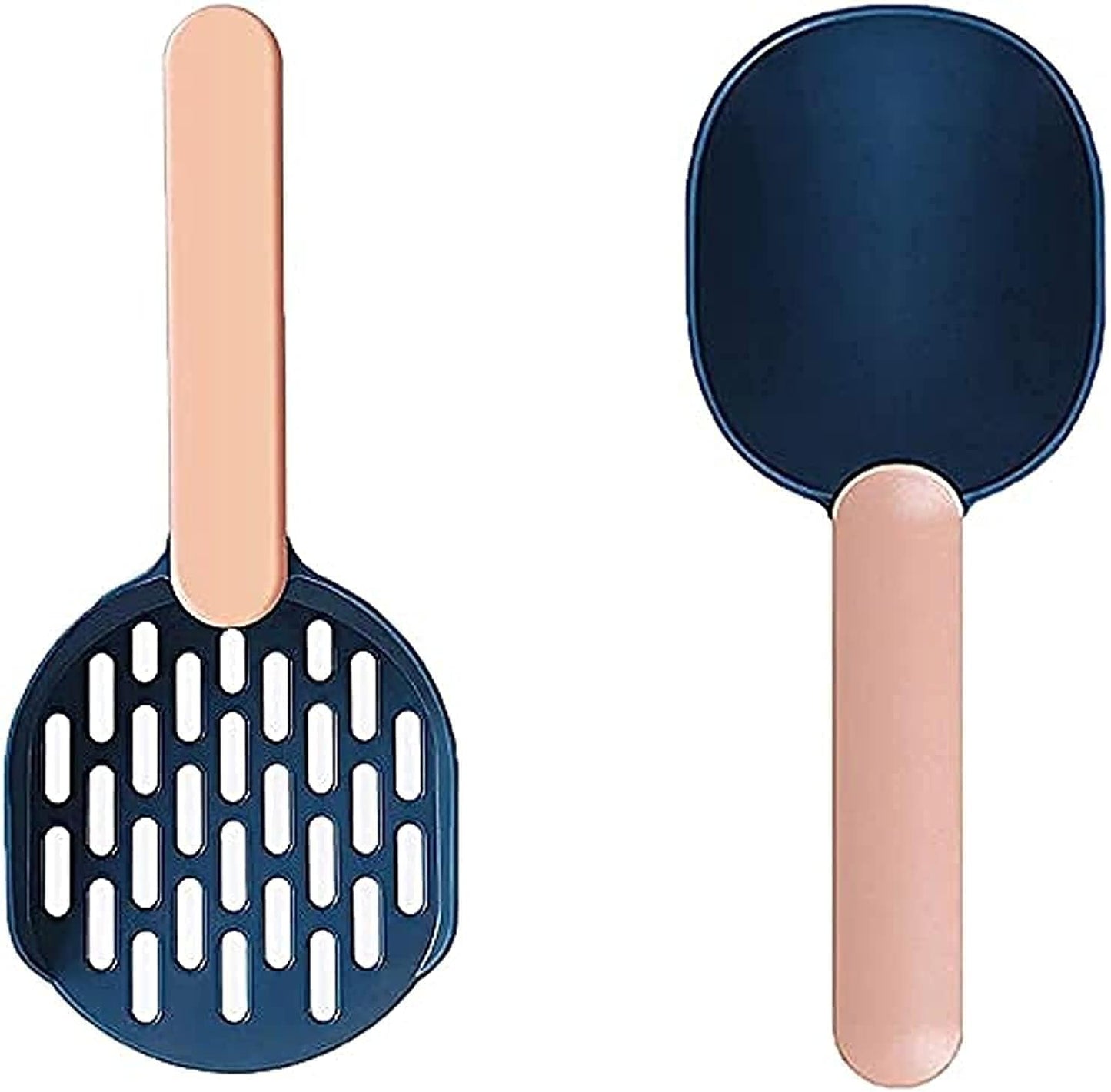 Pack of Cat Food Scoop+Litter Scoop,Pet Supplies Dog Food Spoon Cat Food Shovel Multi-Function Scoop,Cat Litter Scoop Shovel Pet Supplies Cleaner Tool
