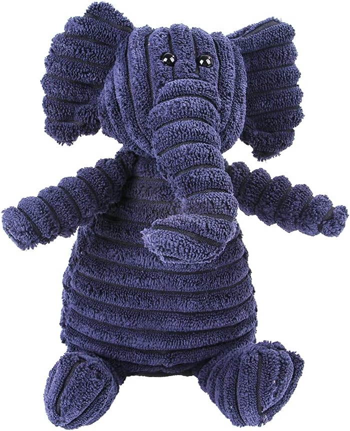 Dog Toys,Plush Corduroy Durable Dog Toy,Squeaky Plush Toys,Puzzle Toy for Dogs,Molar Training Toy,Funny Chew Durable Interactive Cotton Toys,Large Dog Teething Toys