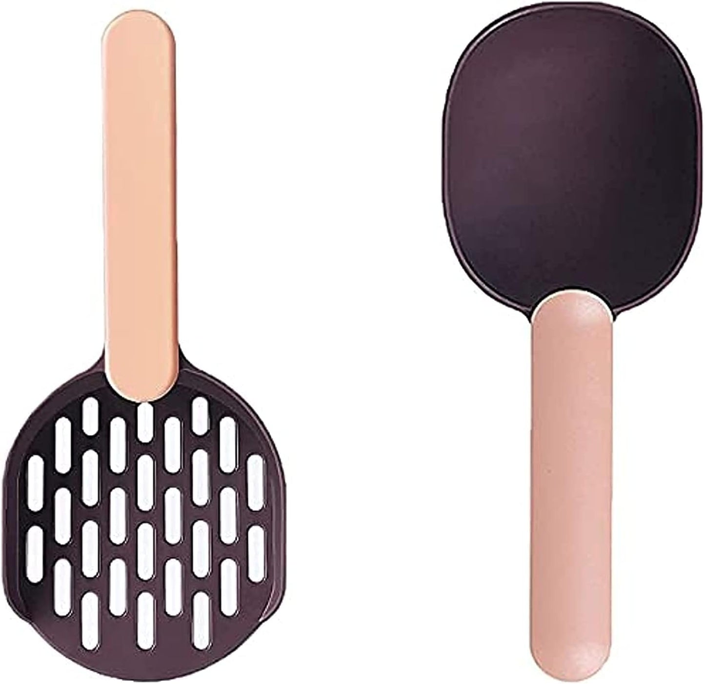 Pack of Cat Food Scoop+Litter Scoop,Pet Supplies Dog Food Spoon Cat Food Shovel Multi-Function Scoop,Cat Litter Scoop Shovel Pet Supplies Cleaner Tool