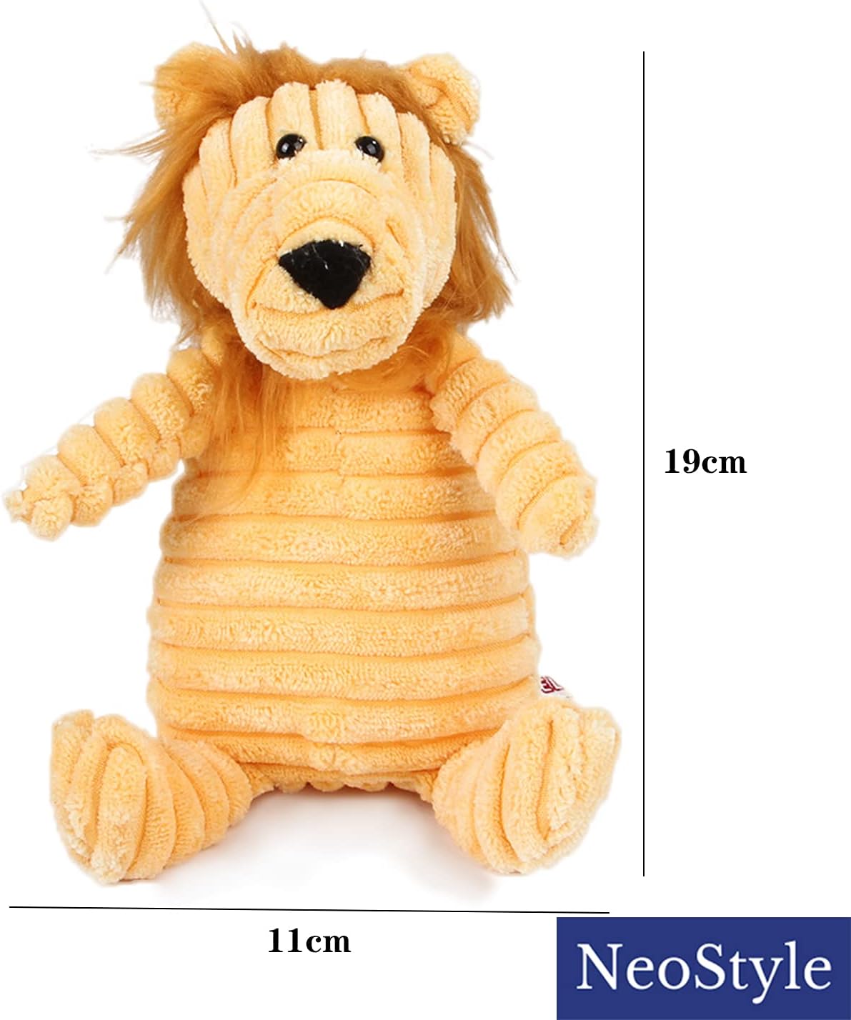 Dog Toys,Plush Corduroy Durable Dog Toy,Squeaky Plush Toys,Puzzle Toy for Dogs,Molar Training Toy,Funny Chew Durable Interactive Cotton Toys,Large Dog Teething Toys