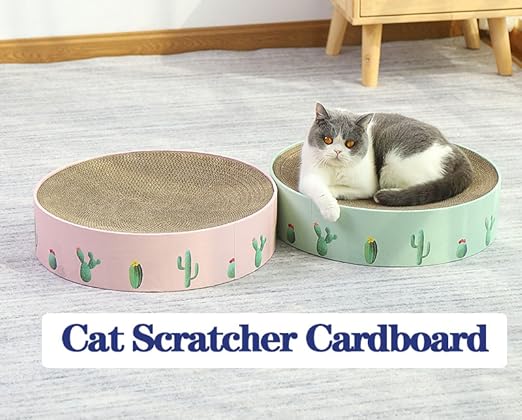 Cat Scratcher Round Size 41 * 41 * 10cm (Green)