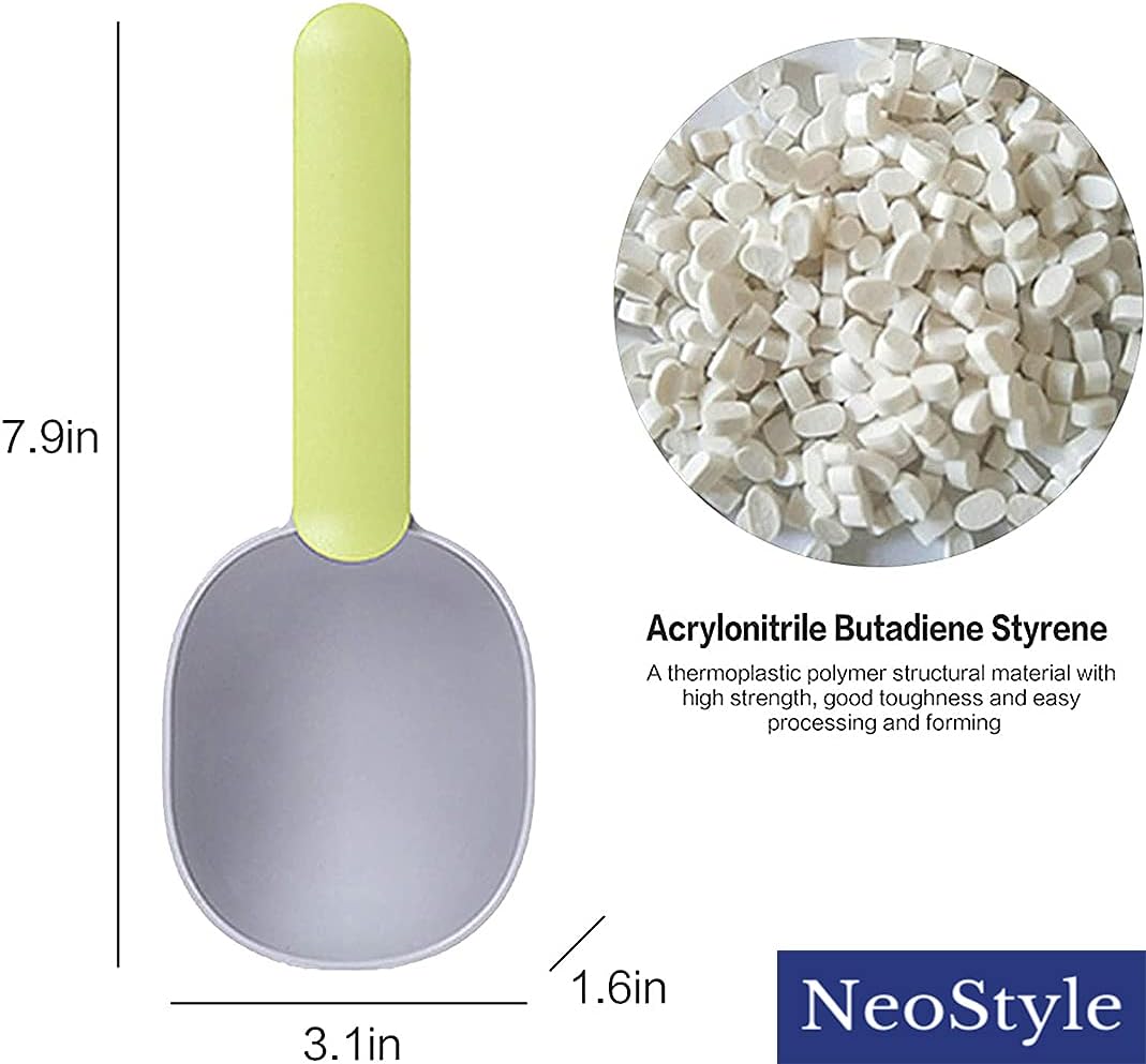 Pack of Cat Food Scoop+Litter Scoop,Pet Supplies Dog Food Spoon Cat Food Shovel Multi-Function Scoop,Cat Litter Scoop Shovel Pet Supplies Cleaner Tool