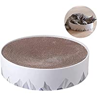 Cat Scratcher Round Size 41 * 41 * 10cm (Green)