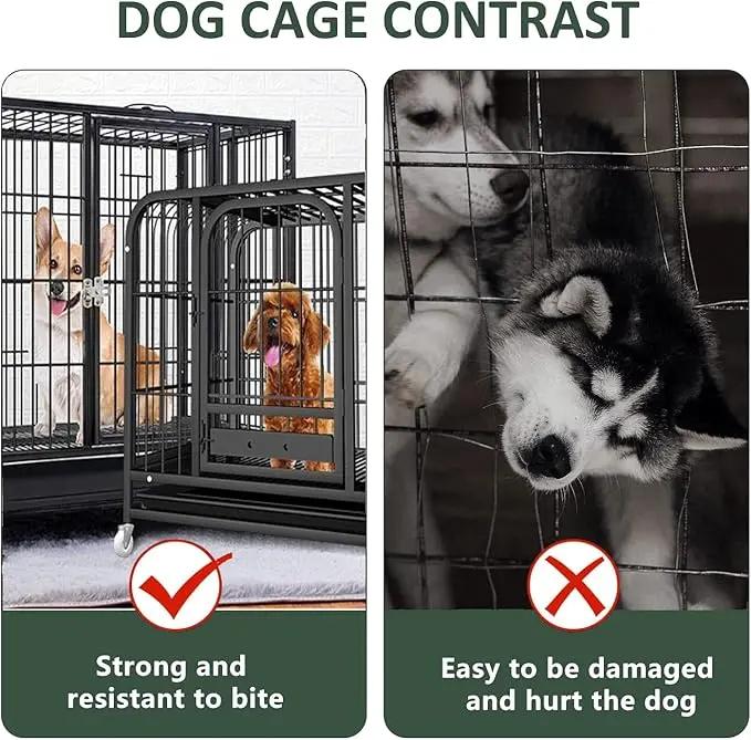 43inches Dog Cage Large Size 110X72X96cm Pets971.com