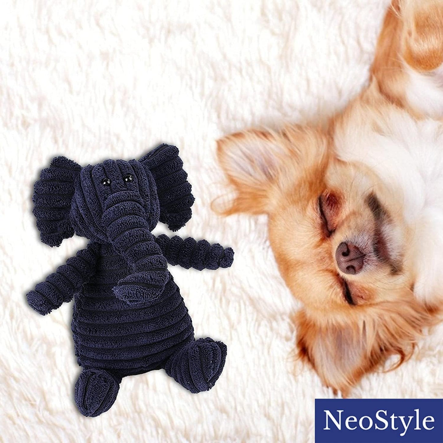 Dog Toys,Plush Corduroy Durable Dog Toy,Squeaky Plush Toys,Puzzle Toy for Dogs,Molar Training Toy,Funny Chew Durable Interactive Cotton Toys,Large Dog Teething Toys