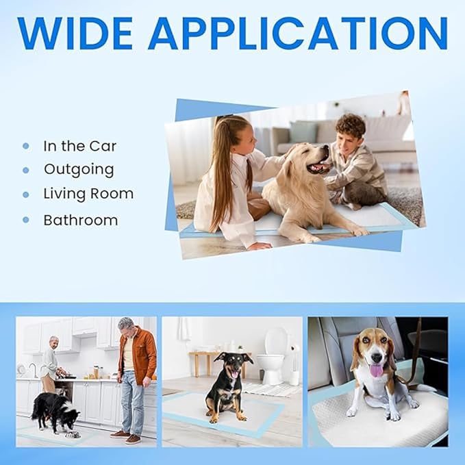 Disposable Dog Pee Pads (Select The Size Please)