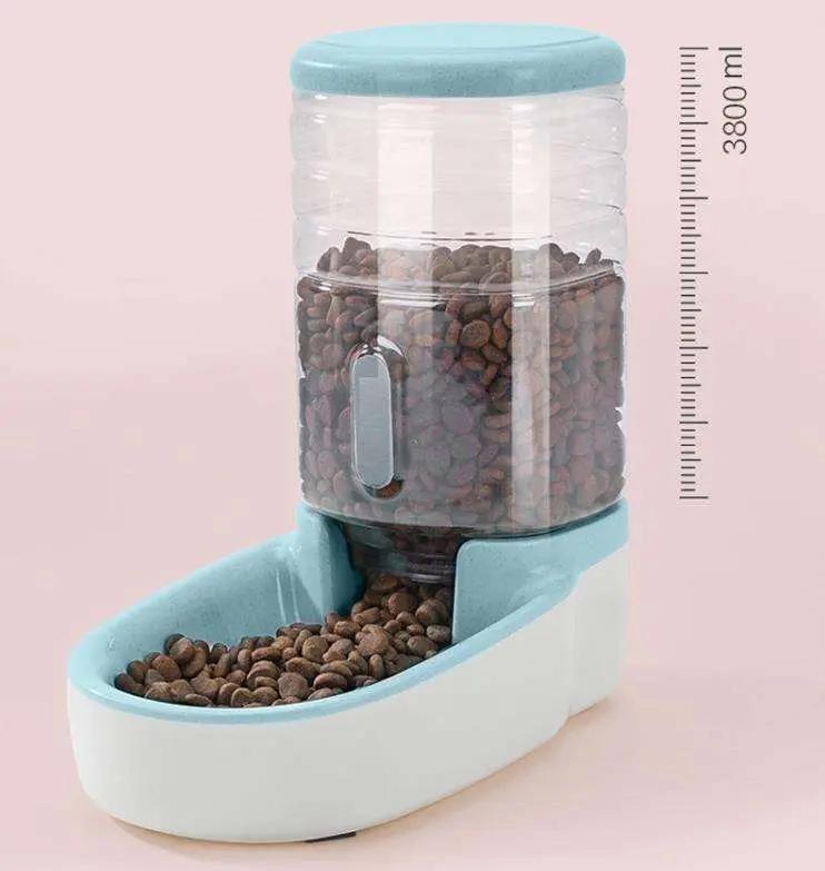 Dog Cat Feeder, 3.8L Large Capacity Pets971.com