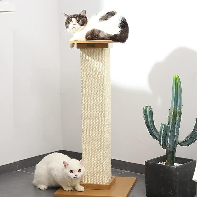Ultimate Cat Scratching Post(white) 80cm Tall