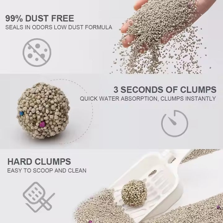 Bentonite Cat Litter - 25L Bag