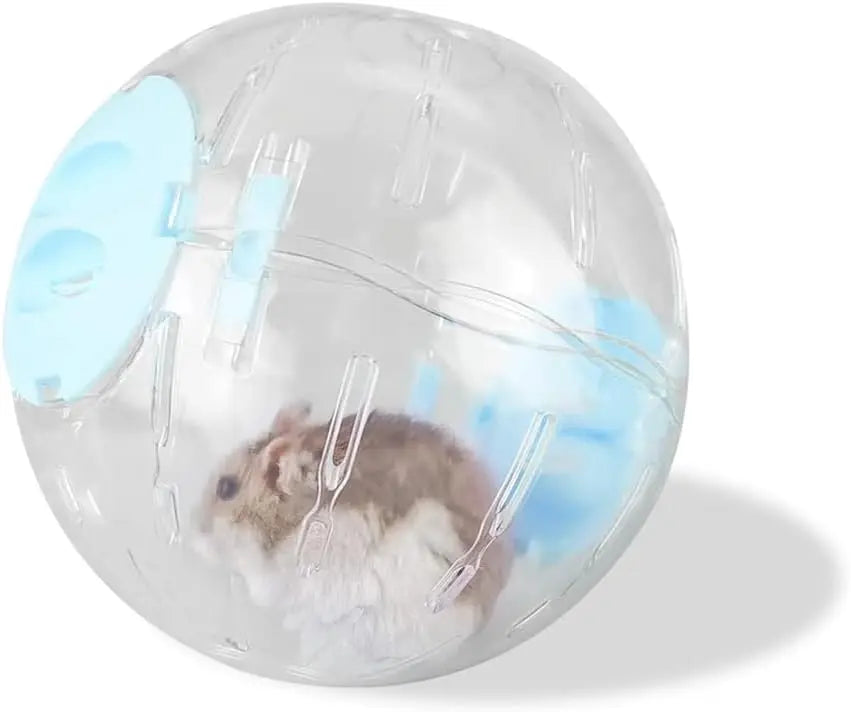 Hamster Exercise Ball, Transparent Hamster Sports Ball Running Hamster Wheel, Hamster Cage Accessories Guinea Pig Running Ball Toy Pets971.com