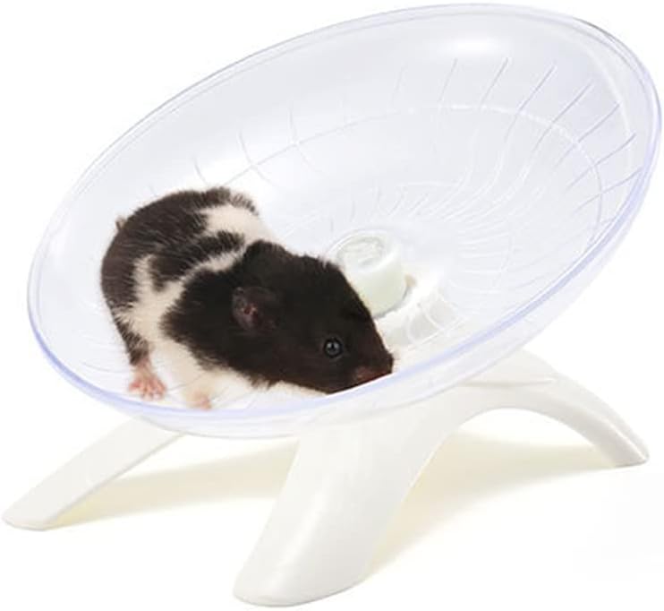 Silent Hamster Exercise Wheel,Hamster Toys for Hamster Cage,for Hamsters,Gerbils,Chinchilla,Mice,Hedgehog and Other Small Pets