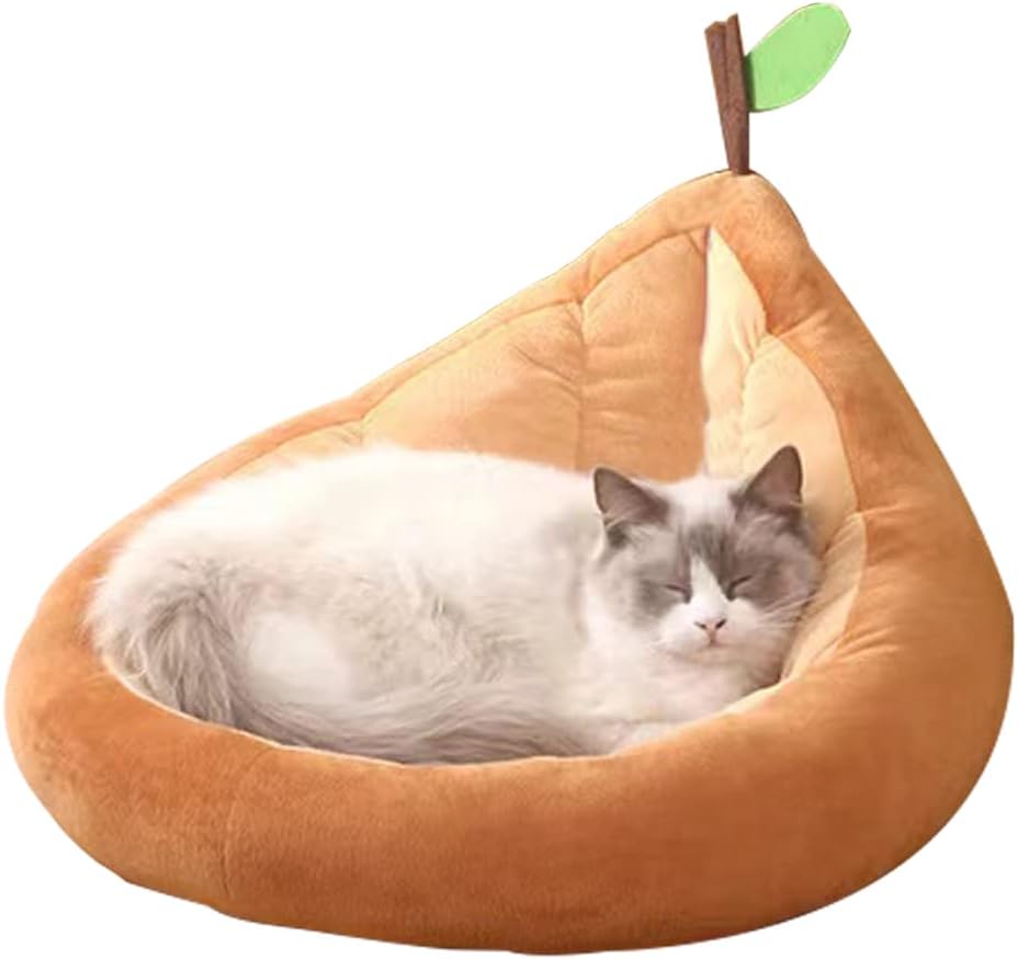 Plush Pet Bed, Cute Warm And Comfortable Sofa Pet Kennel, Thickened Non-Slip Soft Pet Bed For Dogs And Cats