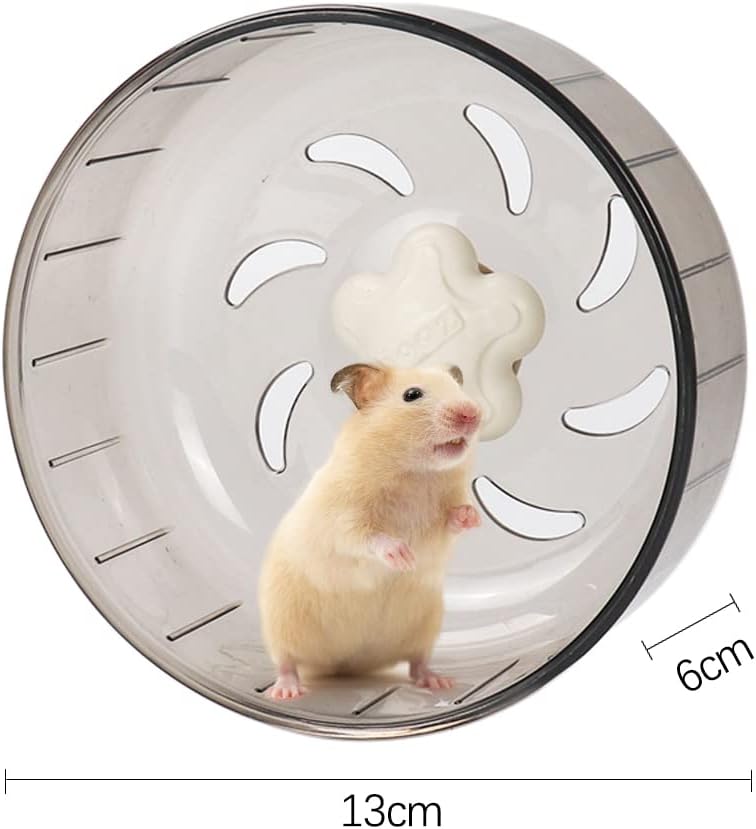 Silent Hamster Exercise Wheel,Hamster Toys for Hamster Cage,for Hamsters,Gerbils,Chinchilla,Mice,Hedgehog and Other Small Pets