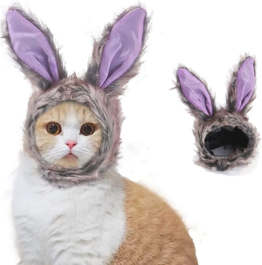 Cute Cat Costume, Cat Accessories Lion Rabbit Ears Hat, Cat Party Costume Wig Cat Hat, Adjustable Headgear For Easter Accessories