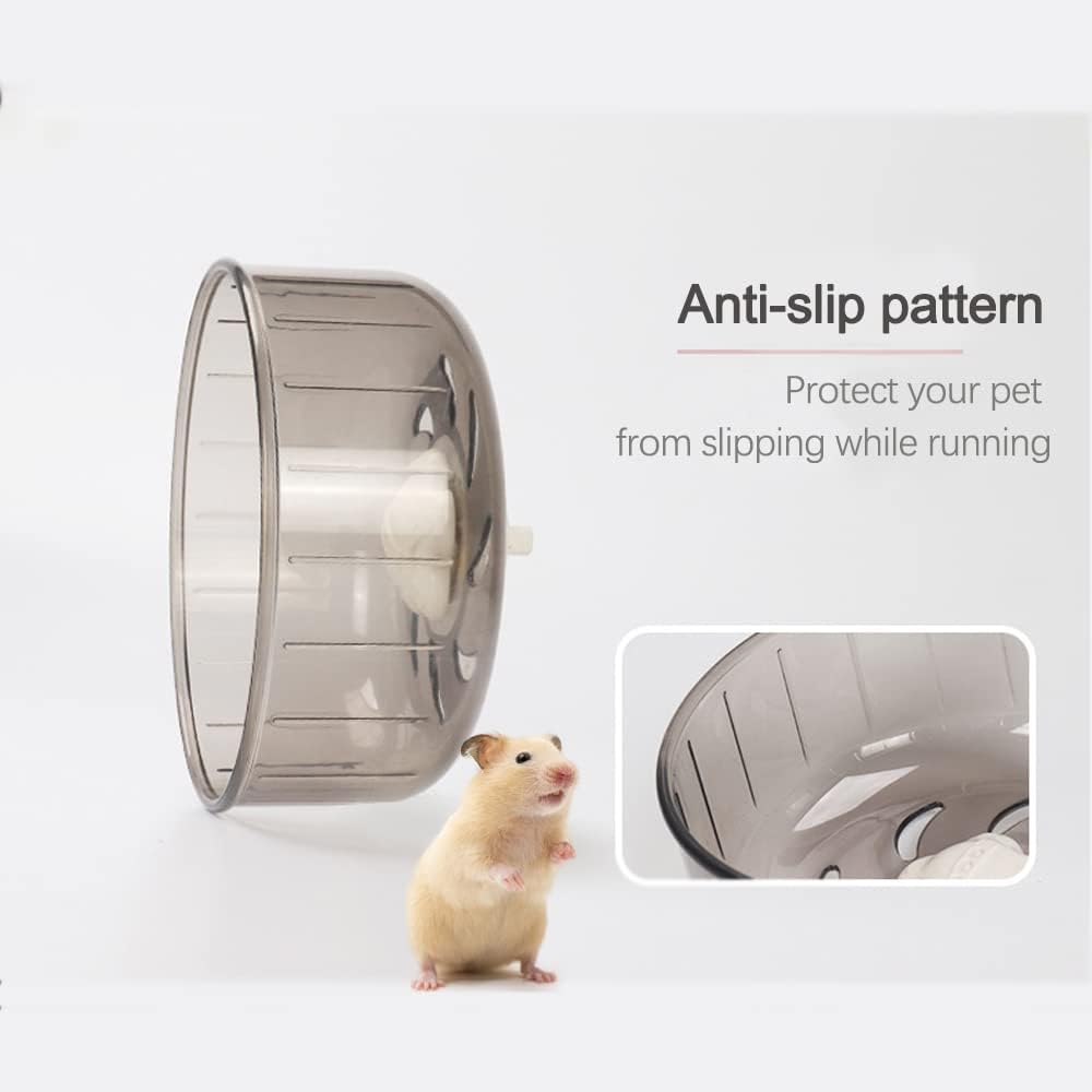 Silent Hamster Exercise Wheel,Hamster Toys for Hamster Cage,for Hamsters,Gerbils,Chinchilla,Mice,Hedgehog and Other Small Pets