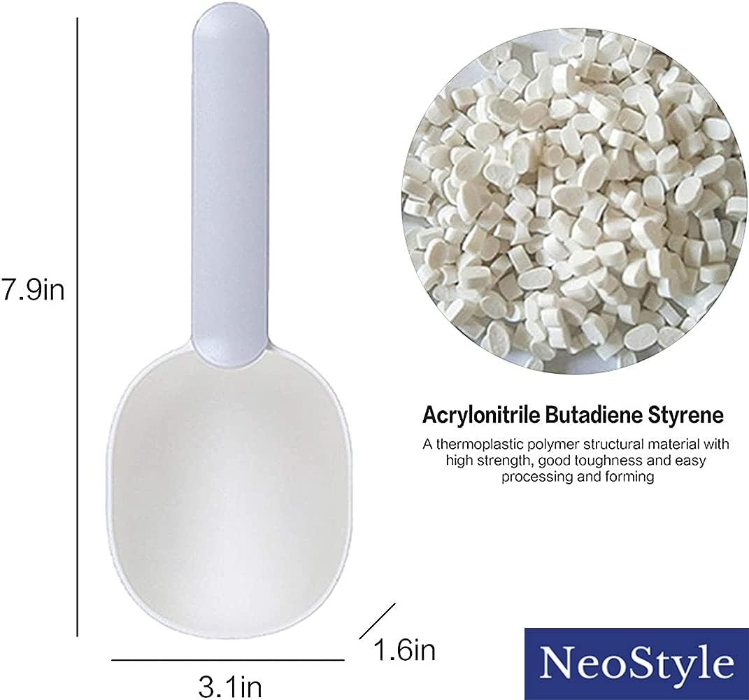 Pack of Cat Food Scoop+Litter Scoop,Pet Supplies Dog Food Spoon Cat Food Shovel Multi-Function Scoop，Cat Litter Scoop Shovel Pet Supplies Cleaner Tool