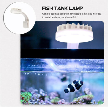 Mini Aquarium Light Clip, LED Plant Light for Plant Growth, 5W Fish Tank Light Clip for Small Fish Tanks, Aquascapes