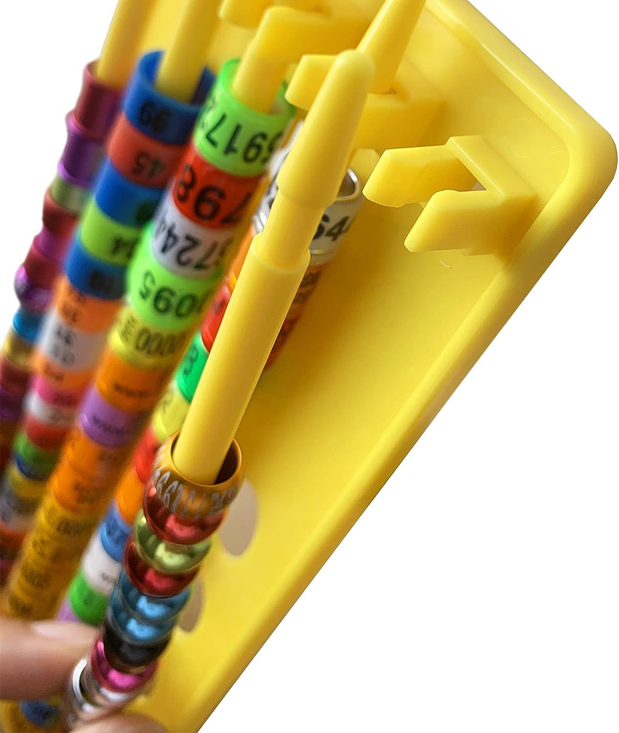 حامل أرجل الحمام - حامل حلقات الحمام 