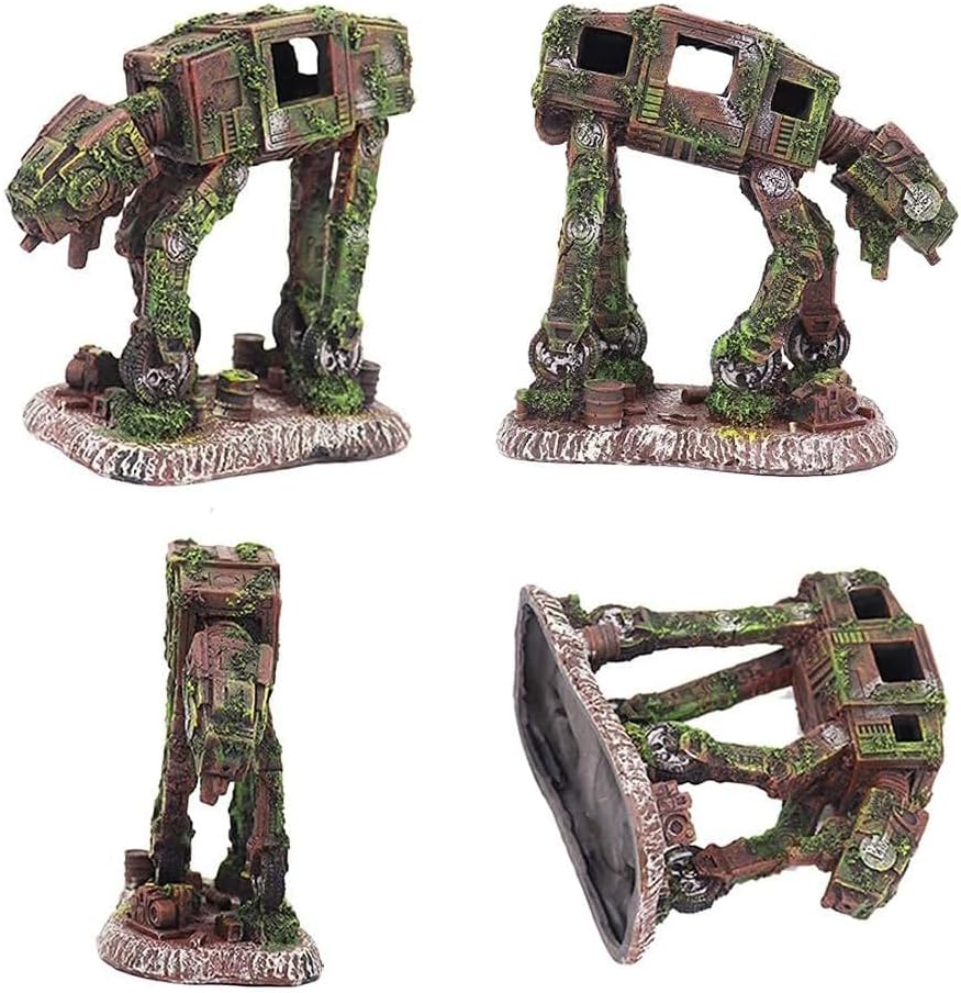 نباتات بلاستيكية اصطناعية لتزيين أحواض السمك، شجرة زهر الكرز الوردية مع العشب، مجموعة أشجار ديكور لأحواض السمك، إكسسوارات ديكور لأحواض الأسماك