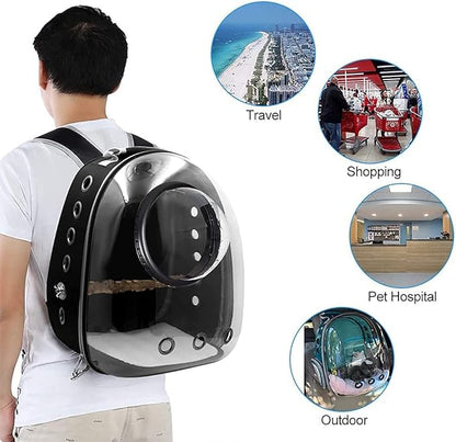 Pet Carrier Backpack (Black)