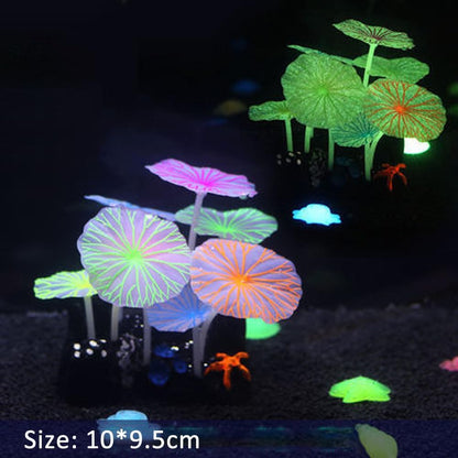 نباتات بلاستيكية اصطناعية لتزيين أحواض السمك، شجرة زهر الكرز الوردية مع العشب، مجموعة أشجار ديكور لأحواض السمك، إكسسوارات ديكور لأحواض الأسماك