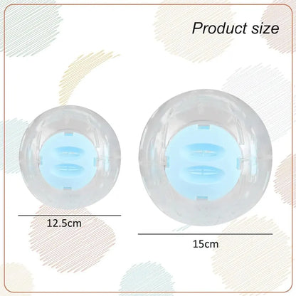 Hamster Exercise Ball, Transparent Hamster Sports Ball Running Hamster Wheel, Hamster Cage Accessories Guinea Pig Running Ball Toy Pets971.com
