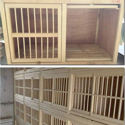 Pigeon Loft Cage with Doors Open Upside  80*40*45cm Pets971.com