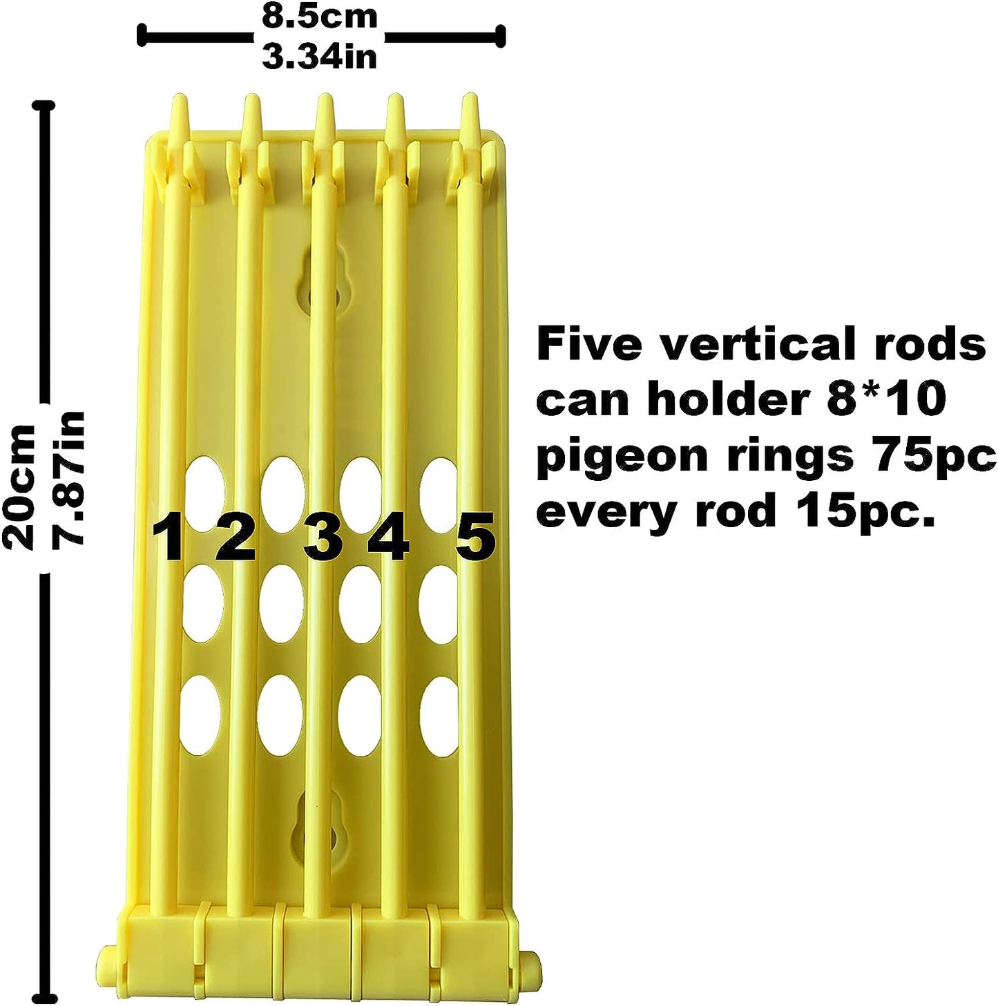 حامل أرجل الحمام - حامل حلقات الحمام 
