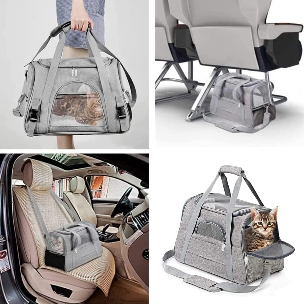 Dog Sling Carrier,Breathable Mesh Puppy Carrier, Portable Travel Cat Sling, Adjustable Dog Pet Carrier Sling Hand Free