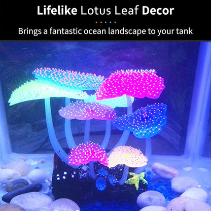 نباتات بلاستيكية اصطناعية لتزيين أحواض السمك، شجرة زهر الكرز الوردية مع العشب، مجموعة أشجار ديكور لأحواض السمك، إكسسوارات ديكور لأحواض الأسماك