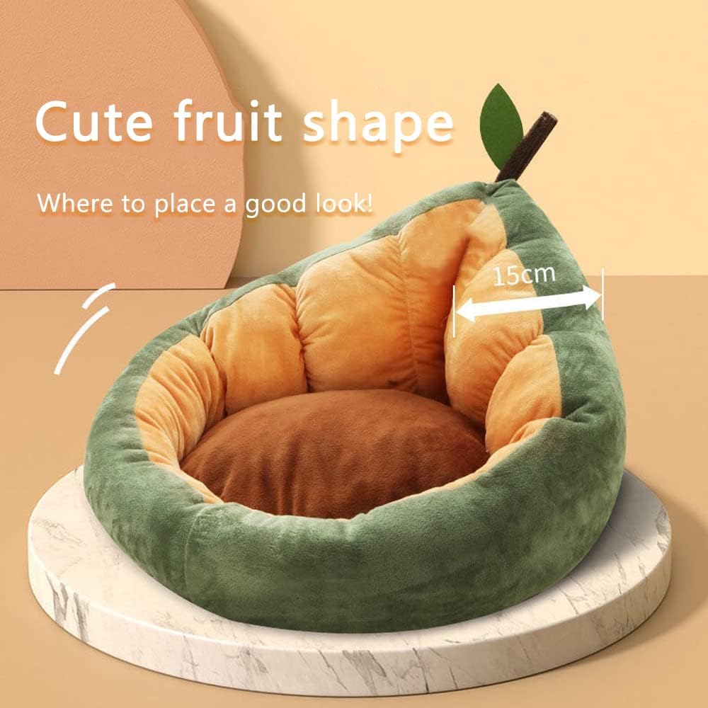 Plush Pet Bed, Cute Warm And Comfortable Sofa Pet Kennel, Thickened Non-Slip Soft Pet Bed For Dogs And Cats