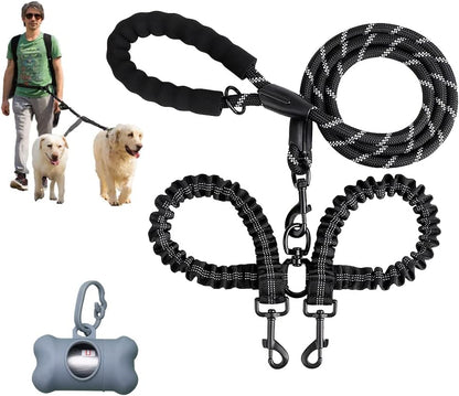 Durable Nylon Non-Slip Leash With Comfortable Padded Handle And Highly Reflective Leash For Medium To Large Dogs，Carry-On Litter Box