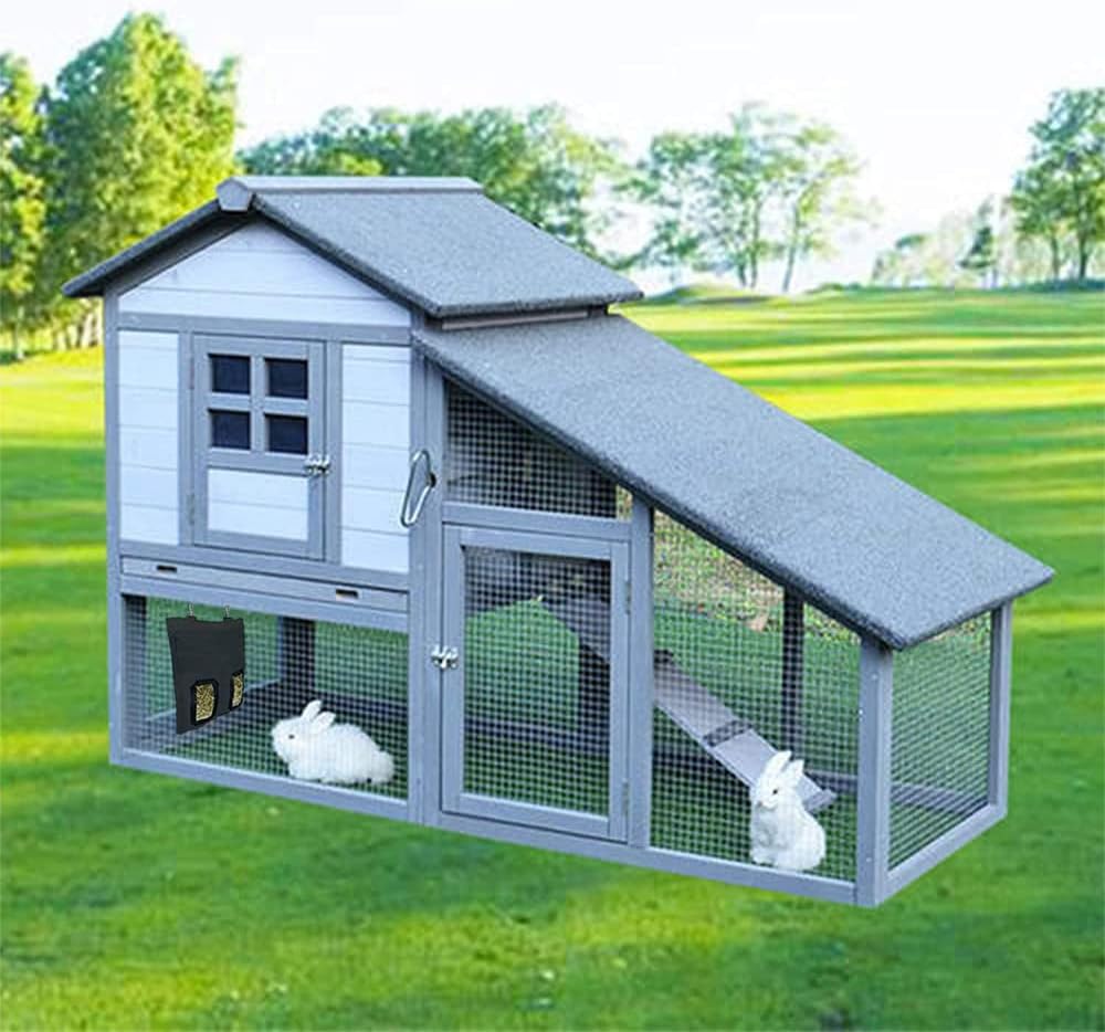 حقيبة تغذية قش الأرانب، حقيبة تخزين وحدة تغذية خنزير غينيا، حقيبة قش الأرانب، وحدة تغذية خنزير غينيا، حقيبة تخزين وحدة تغذية قش معلقة للحيوانات الصغيرة 