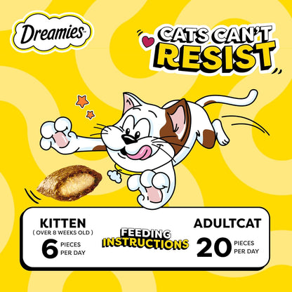 Dreamies Cat Treats, Chicken, 60 Gm