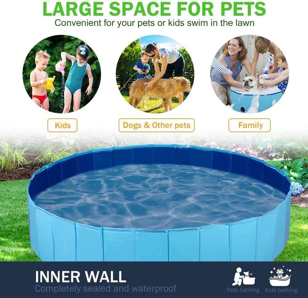 Portable Pet Bath Swimming Pool for Pets Dogs and Cats