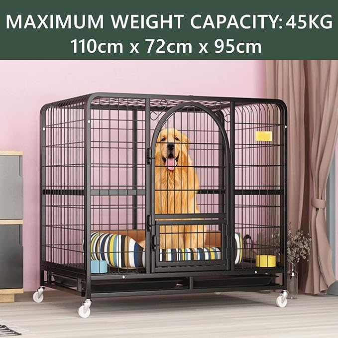 43inches Dog Cage Large Size 110X72X96cm