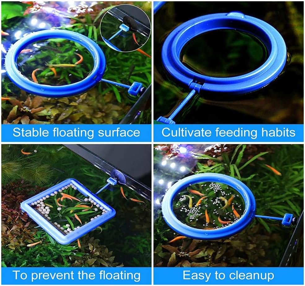 وحدة تغذية الأسماك، وحدة تغذية أسماك مريحة لأحواض السمك وأحواض الاستحمام، موزع طعام الأسماك لعطلات نهاية الأسبوع 