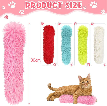 3 Pcs Cat Pillows Toys containing Catnip,Soft and Durable Pillows Toy,Interactive Cat Kicker Toys for Indoor Cats,Kitty Kick Stix,Cat Teething Chew Toys for Kittens