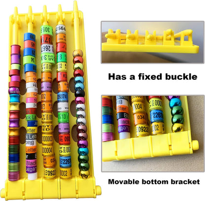 حامل أرجل الحمام - حامل حلقات الحمام 