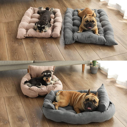 3 in 1 Dog Sofa Bed, Water Resistant,for Small,Medium and Large Dogs,Cat Beds for Indoor Cats, Soft and Comfortable,Multifunctional Deformation Pet Nest