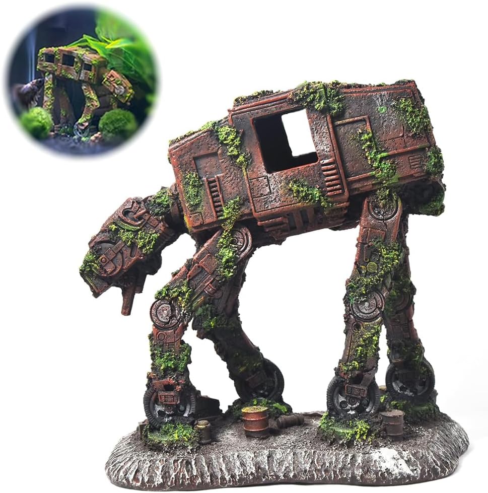 نباتات بلاستيكية اصطناعية لتزيين أحواض السمك، شجرة زهر الكرز الوردية مع العشب، مجموعة أشجار ديكور لأحواض السمك، إكسسوارات ديكور لأحواض الأسماك