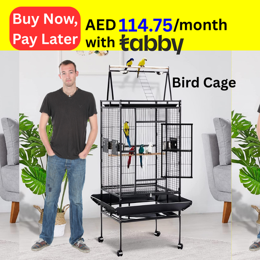 Bird Cage Large Size 81L x 76W x 173H centimeters
