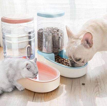 Dog Cat Feeder, 3.8L Large Capacity