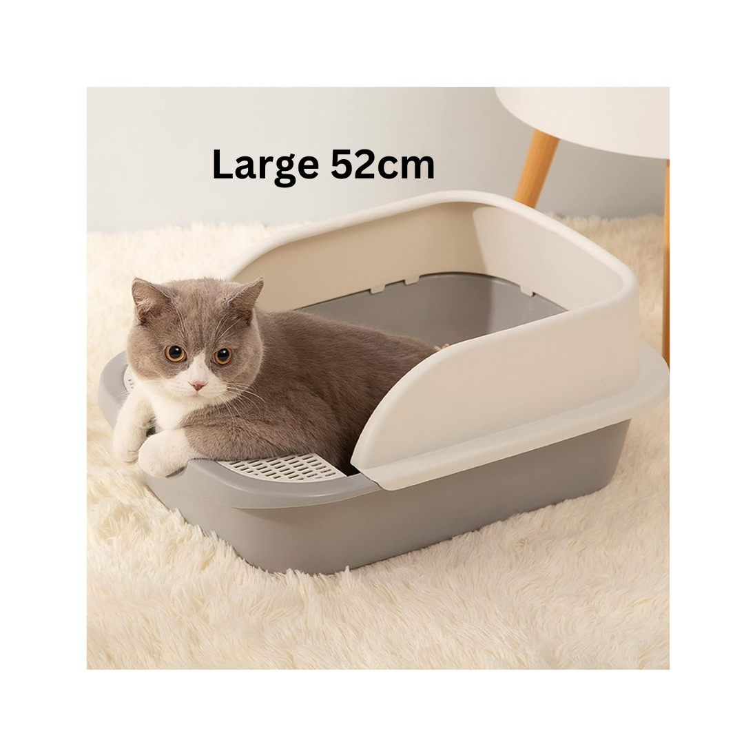 Cat Litter Box Size Large (52X36X22cm)