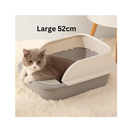 Cat Litter Box Size Large (52X36X22cm)