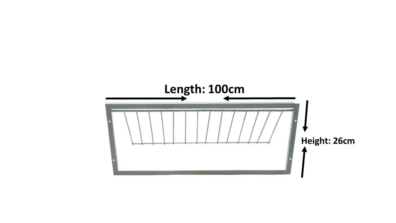 Large Pigeon Loft T-Trap Door L100cm*H26cm Pets971.com