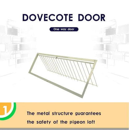 Large Pigeon Loft T-Trap Door L100cm*H26cm Pets971.com